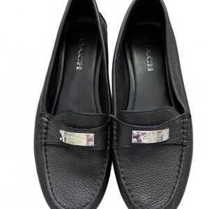 Coach Fredrica Black Leather 𝐥𝐨𝐚𝐟𝐞𝐫